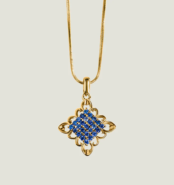 Gemstone Pendant Chain