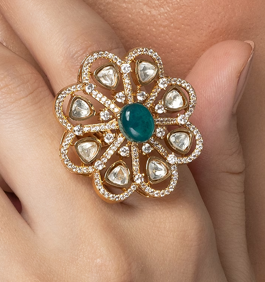 Fancy Diamond Finger Ring